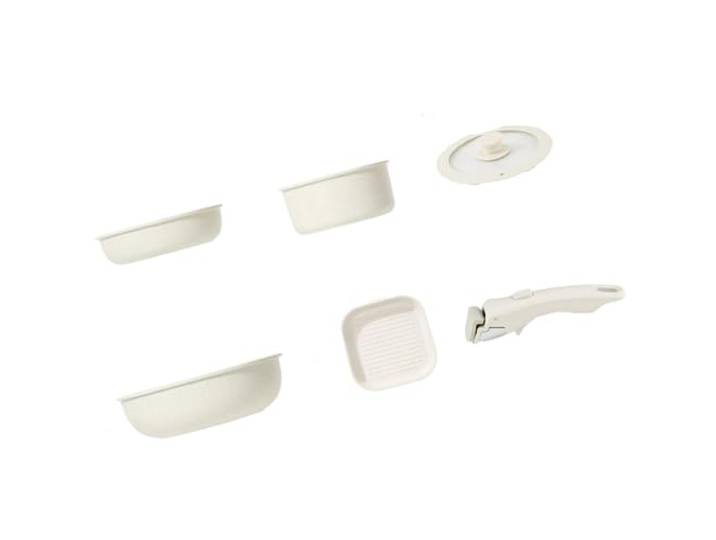 Platzsparende, antihaftbeschichtete Aluminium Bratpfanne, E Bratpfannen Grillen und Braten, Familienkochen, einfaches Aufbewahrungsdesign, Heimküche, Camping