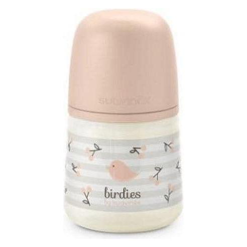 Suavinex Schoppen Birdies 150ml - Sauger SXPro S - rosa (150 ml) (SU309104)
