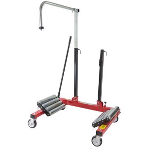 DEMA Rangierhilfe 20442, Reifenmontierhilfe, für LKW & Traktor, 900 mm Reifenbreite, hydraulisch, Tragkraft bis 1200 kg
