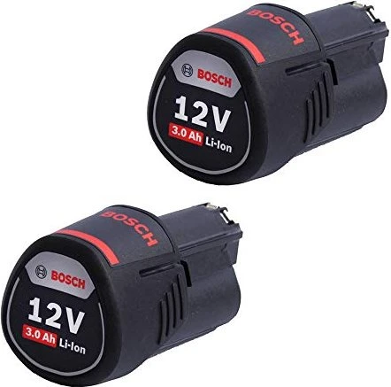 BOSCH Professional 2x Akku GBA 12V 3,0 Ah 1.600.A00.X7D