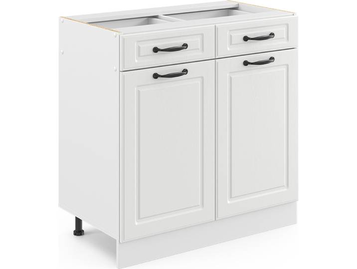 Meuble cuisine Vicco R-Line Blanc campagne 80cm sans PT\, Model 36562