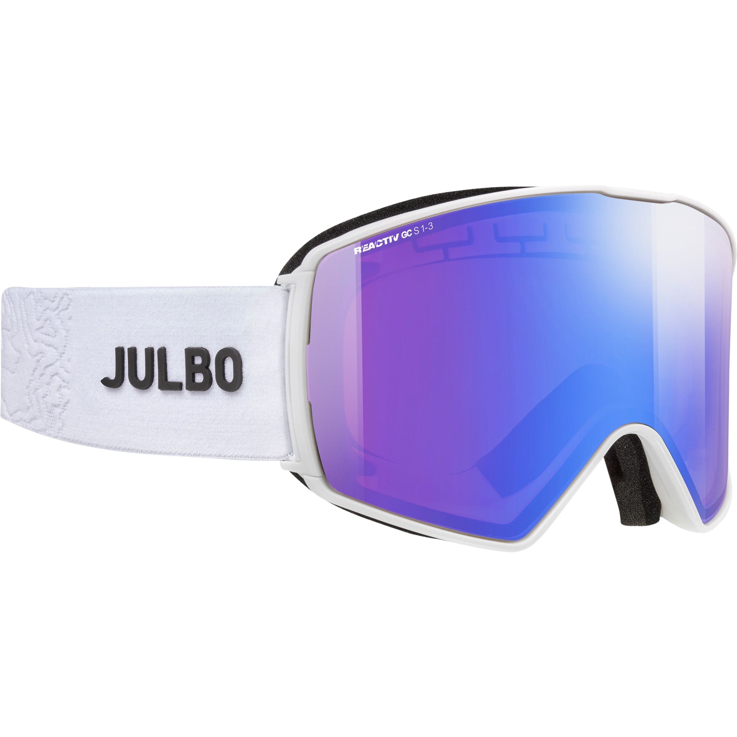 Julbo Launcher Reactiv 1-3 Glare Control Skibrille Skibrillen weiss Trekking