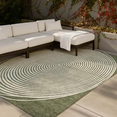 Addison Rugs Machine Washable Indoor/ Outdoor Modern Haswell Chantille Rug
