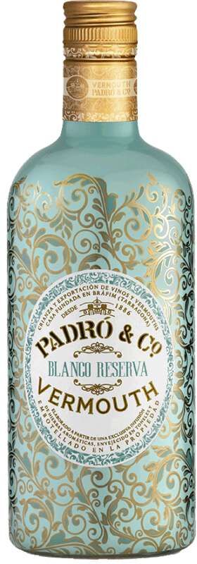 Vins Padro Vermouth Padró & Co. Blanco Reserva - Vermut español de calidad con 18% de graduación