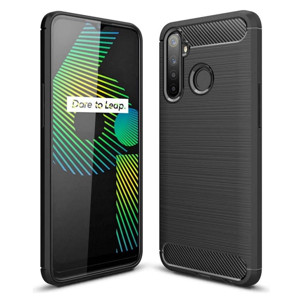 Screenguard Realme 6i Hülle Carbon Brushed Soft TPU (Realme 6i) (00026457)