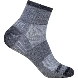 Wrightsock, Unisex, Sportsocken, Escape Quarter, knöchelhoch (41.50), Grau