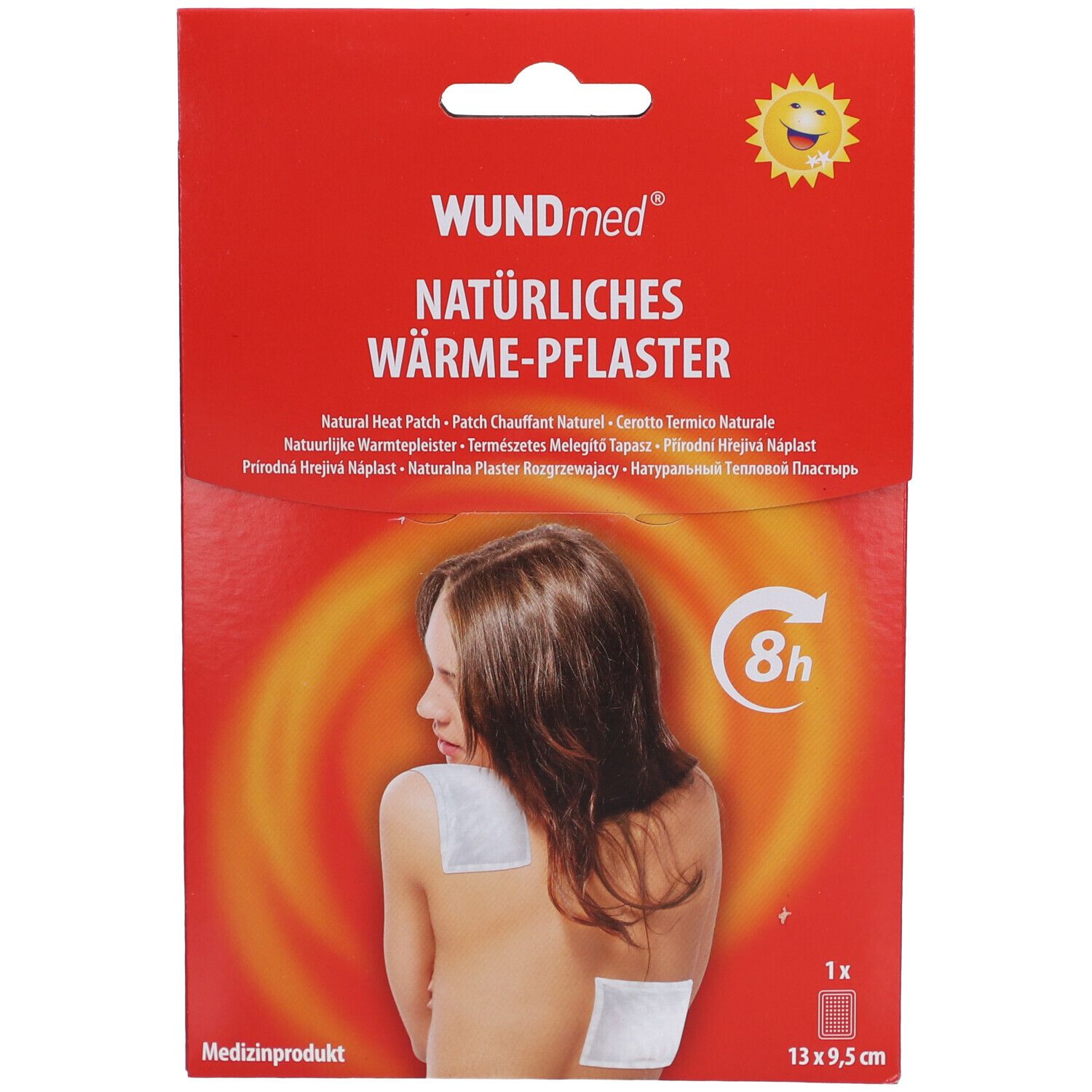 Wärmepflaster 9,5x13 cm hypoallergen 1 St Pflaster