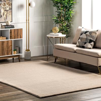 Nuloom Marianne Handmade Wool Border Area Rug