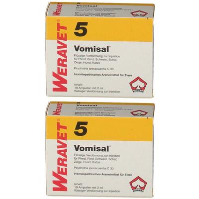 Vomisal 5 Ampullen vet. 2x 2x10x2 ml
