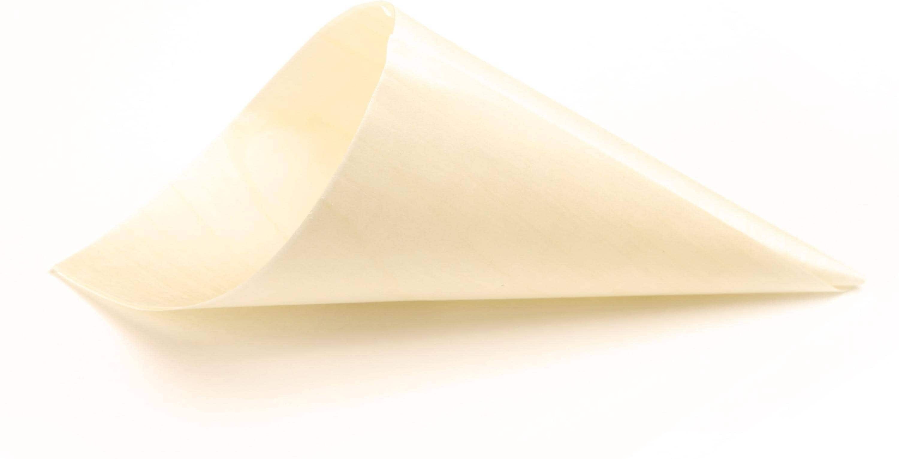Einwegschale "Sier Cornet Ø 44689", braun, H:22,5cm Ø:9,5cm, Schüsseln, Einwegschale braun Ø 9,5cm