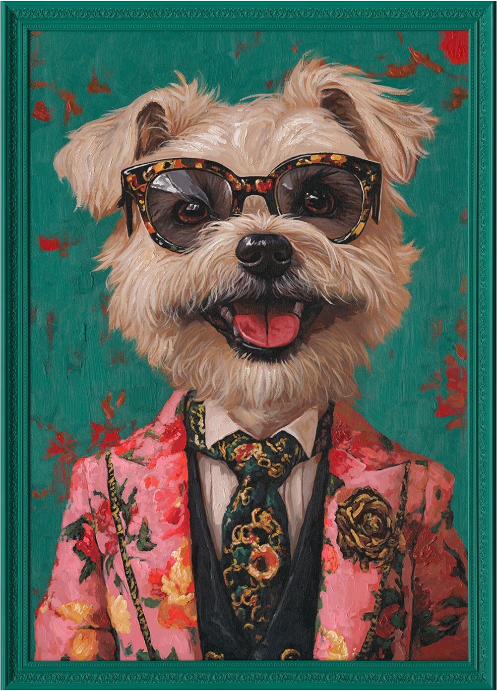 image LAND Flower Dressed Westie