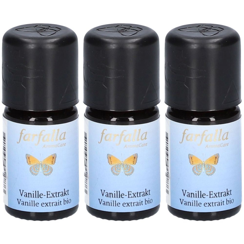 Farfalla Vanille Extrakt Äth/Öl Bio Fl 5 ml x3 3x5 Ätherisches Öl