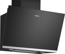 Siemens LC81KAN60 Wandesse 80 cm Klarglas schwarz bedruckt cookConnectSystem iQdrive-Motor