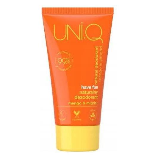 Uni.Q Uni. Q Have Fun Natural Deodorant Mango And Almond 50Ml (Roll-on, 50 ml) (39134137)