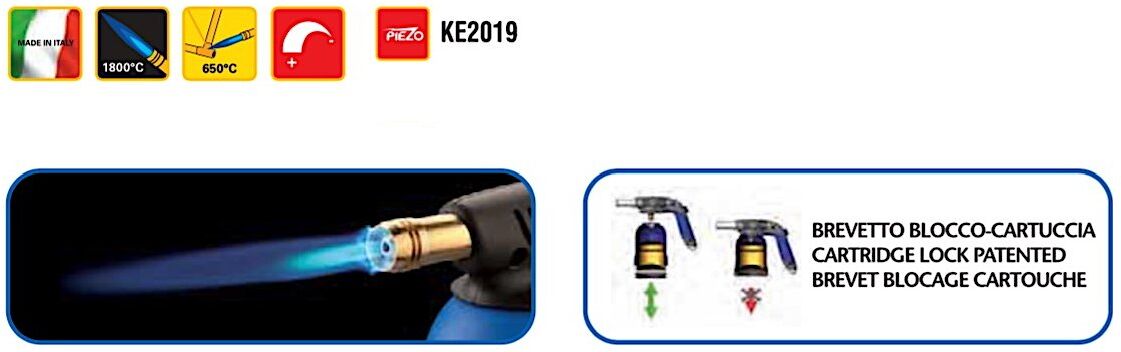 Saldatore a gas Kemper KE2019 Tornado