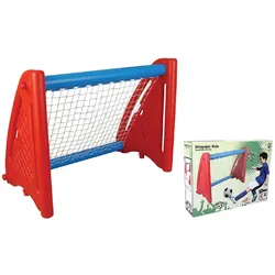 Pilsan Kinder Fußballtor 03397 für den Garten, wetterfestes Material 120 x 80 cm