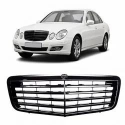 Kühlergrill Schwarz passend für Mercedes-Benz E-Klasse W211 2006-2009