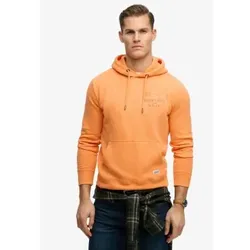 Superdry für Herren. M2014538A Sweatshirt 1954 Firma orange (L), Lässig, Baumwolle