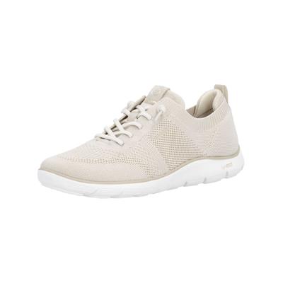 Schnürschuh REMONTE "Remonte Halbschuhe Textil", Damen, Gr. 36, beige, Textil, Schuhe Schnürschuh