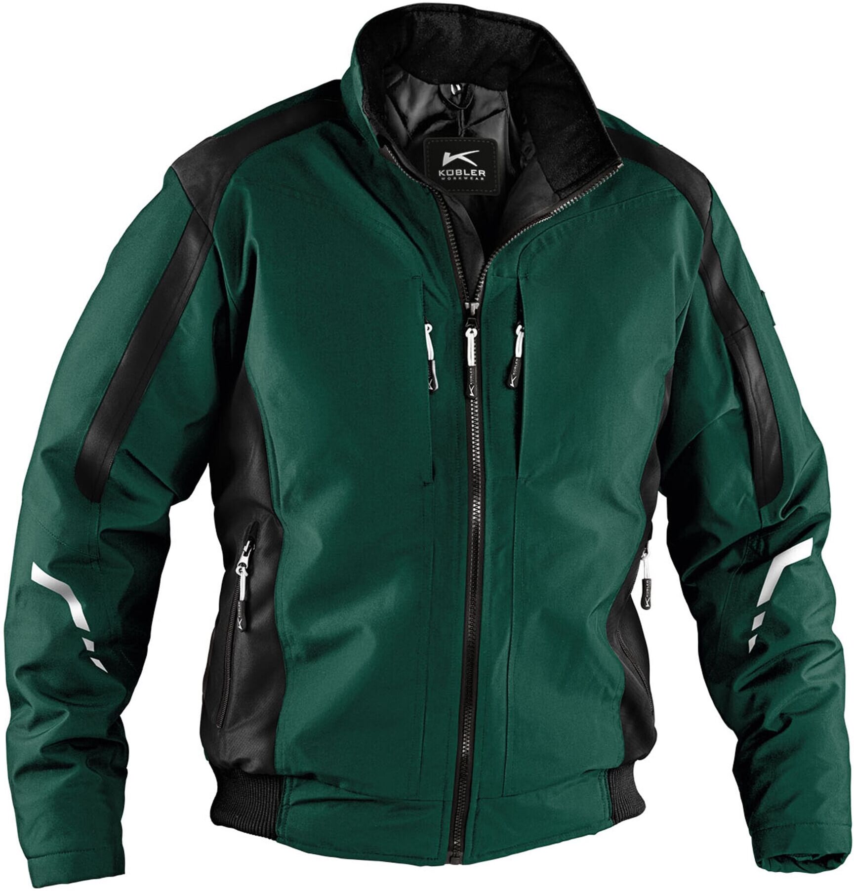 Kübler Weather Jacke 1367 moosgrün/schwarz XL ; Kübler Workwear (1367 5229-6599-XL)