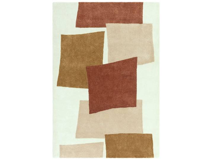 Tapis moderne tufté main orange 160x230 cm