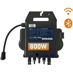 APsystems EZ1-M 800 Watt Mikrowechselrichter - WLAN, Bluetooth - Ohne Schuko-Anschlusskabel (+0.00€)