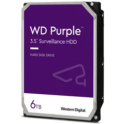 Western Digital Purple Surveillance Interne Festplatte 6 TB 5700 RPM 128 MB 3.5" SATA