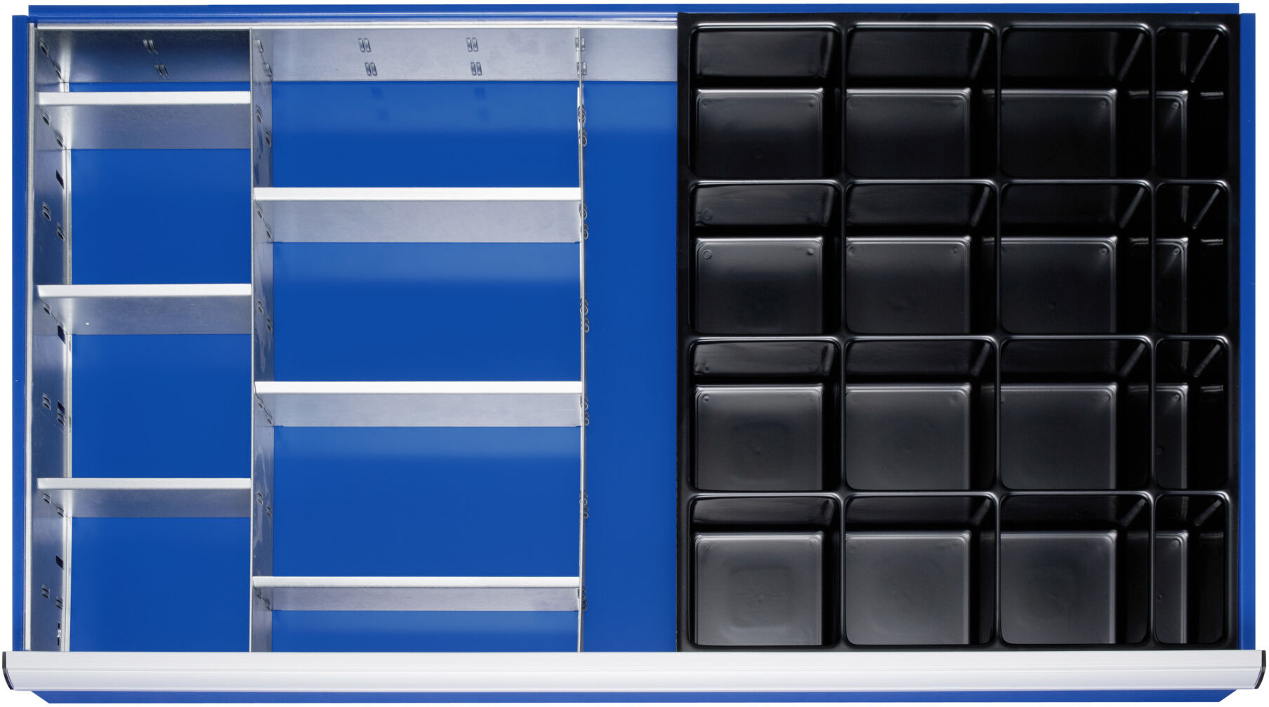 Rau Schubladen-Einteilungs-Set Schublade-XXL H 60-90mm Kleinteileeinsatz (09-200-85)