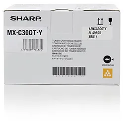 Sharp Original MXC30GTY Toner - gelb (MXC30GTY)