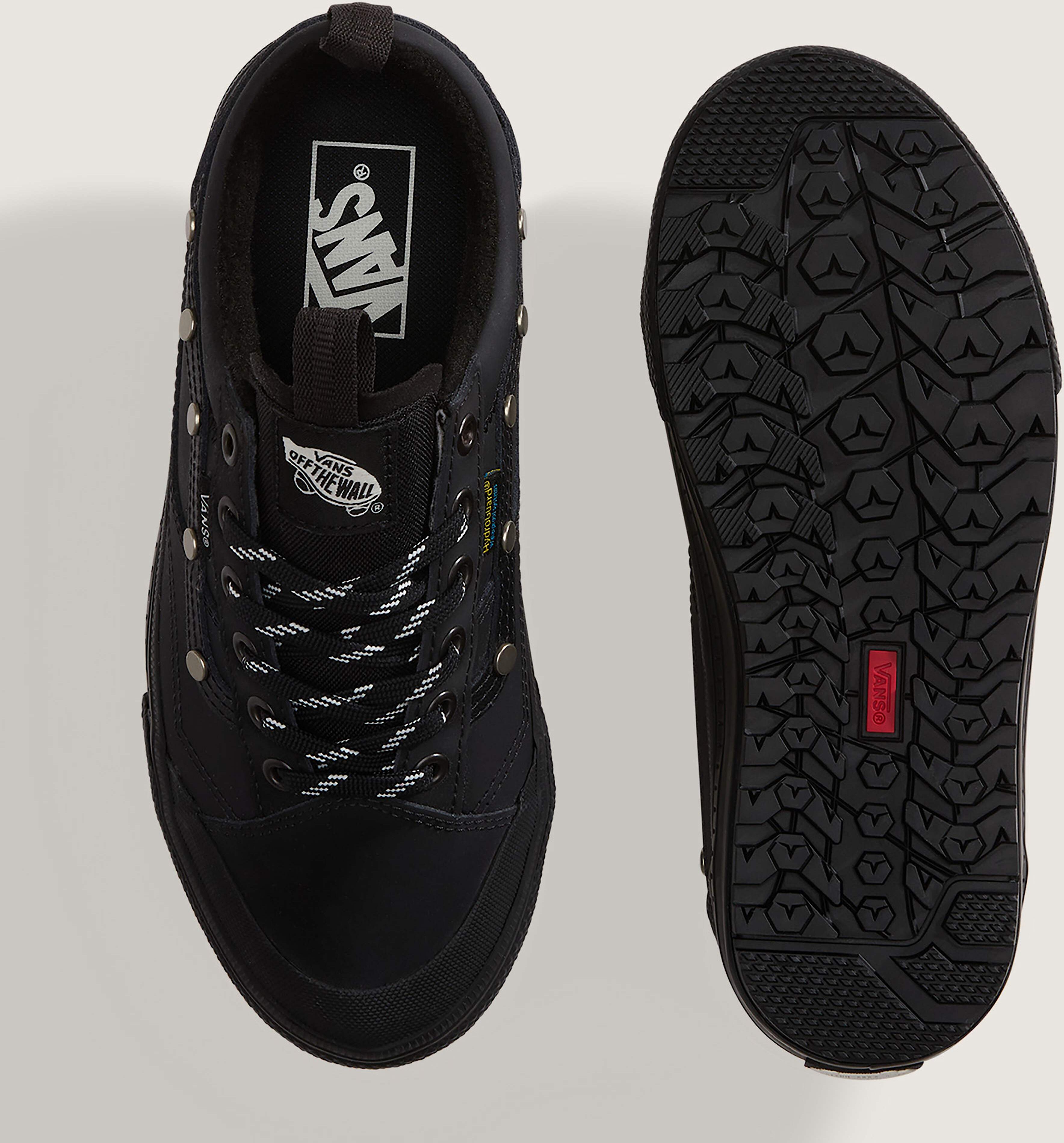 Sneaker VANS "Old Skool Waterproof Insulated MTE", Damen, Gr. 39, studs schwarz, Leder, Schuhe Sneaker, wasserdicht und gefüttert studs schwarz 39