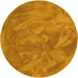 Pergamon, Teppich, Luxus Super Soft Fellteppich Pearl Rund (160 cm)