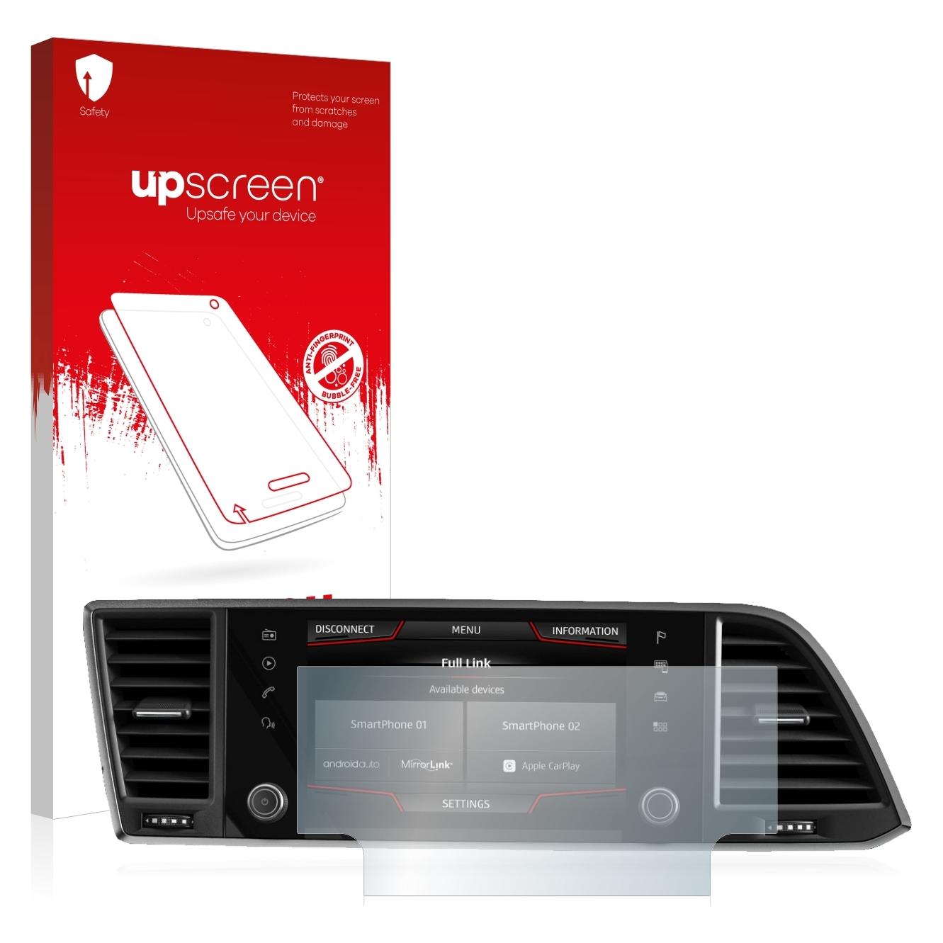 upscreen Schutzfolie für Seat Ateca 2020 Media System 6.5" Displayschutz Displayschutzfolie Folie Klar (2837250)