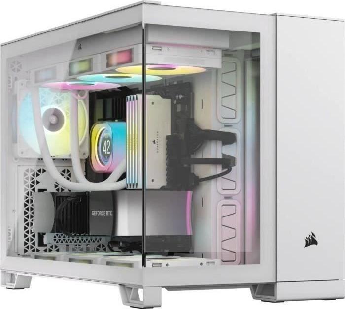 PC Gehäuse Corsair 2500X, Weiß, CC-9011268-WW