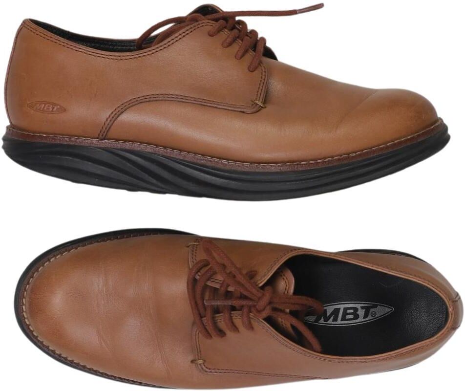 MBT Damen Halbschuh, Braun, Gr. EU 37, Leder - Second Hand