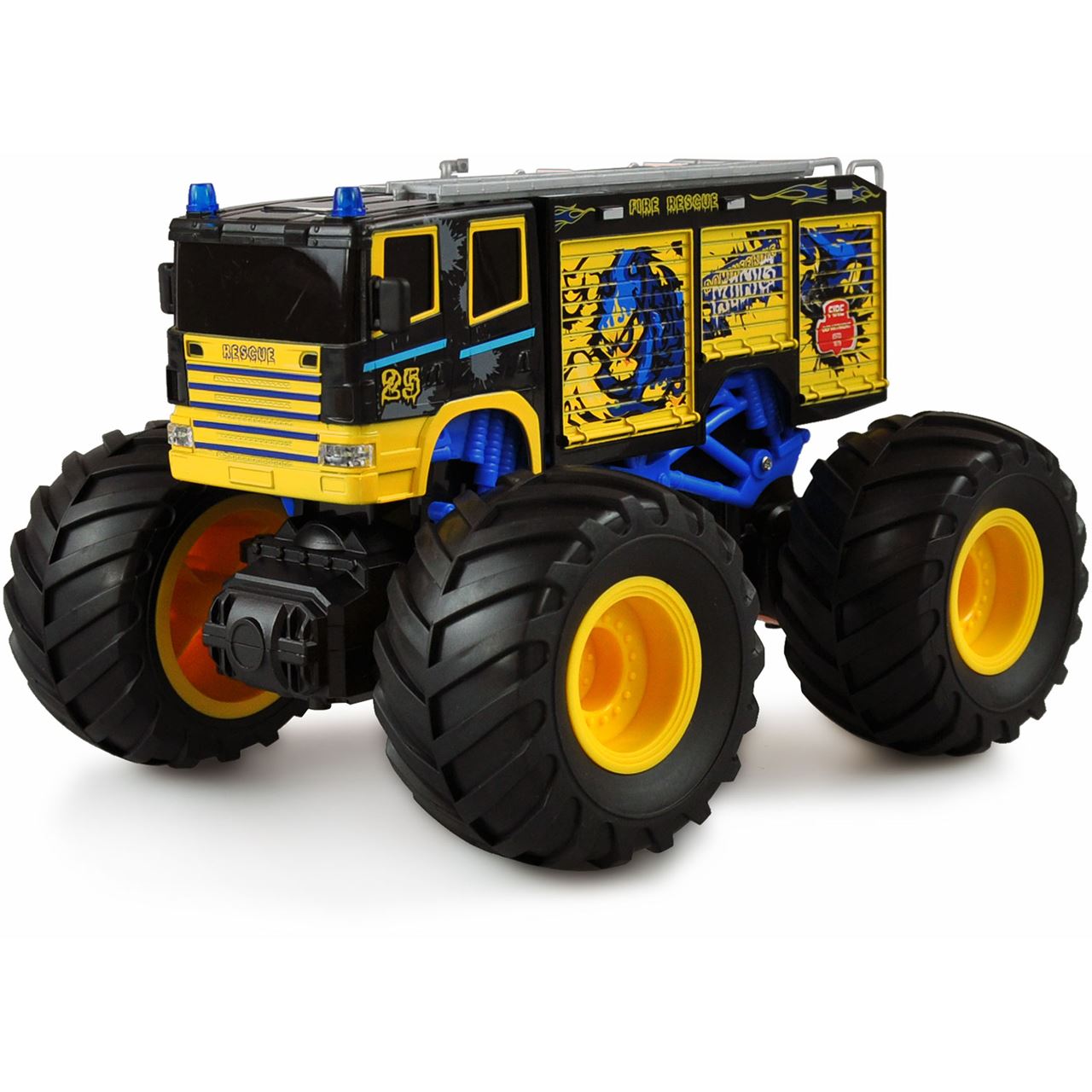 Amewi RC Auto Feuerwehr Truck Li-Ion Akku 500mAh blau /6+