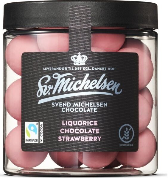 Sv. Michelsen Lakrids Med Jordbær Dragé 140 G