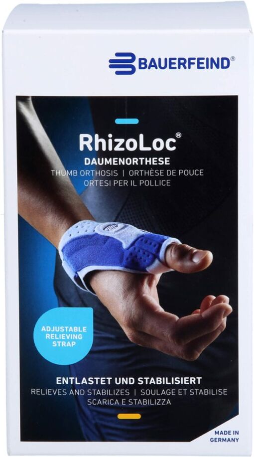 Rhizoloc Oa Daumenorthesen Rechts Größe 2  Titan