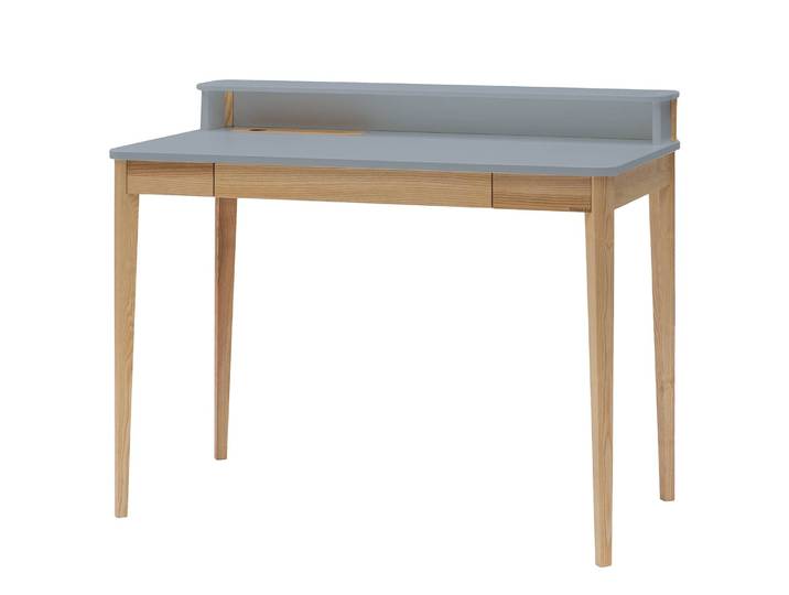 Bureau Niina 110 x 75 x 56cm Gris/Gris