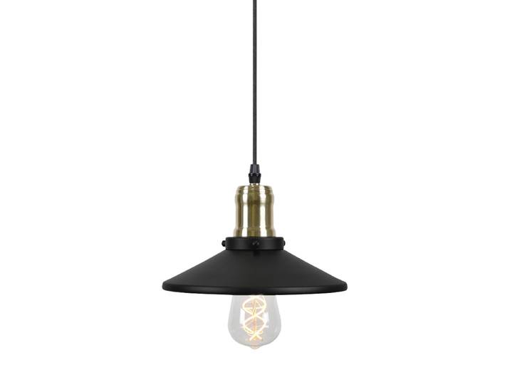 Design Pendelleuchte „Disc Mini“ Schwarz/Gold Globen Lighting