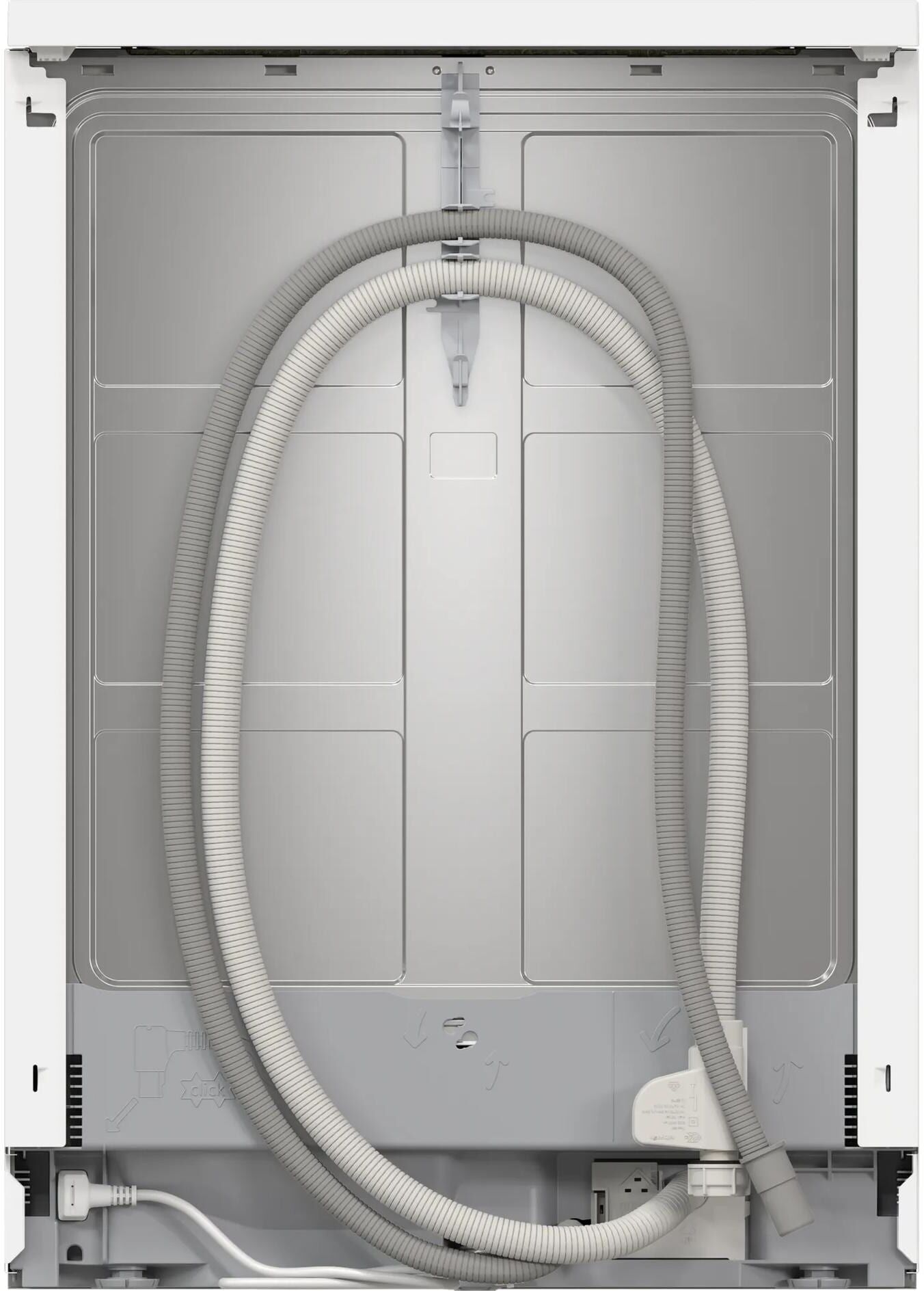 Bosch Standgeschirrspüler "SMS4HKW07E", Energieeffizienz: D, weiss (weiß), B:60cm H:84,5cm T:60cm, Geschirrspüler, Standgeschirrspüler weiß Einheitsgröße