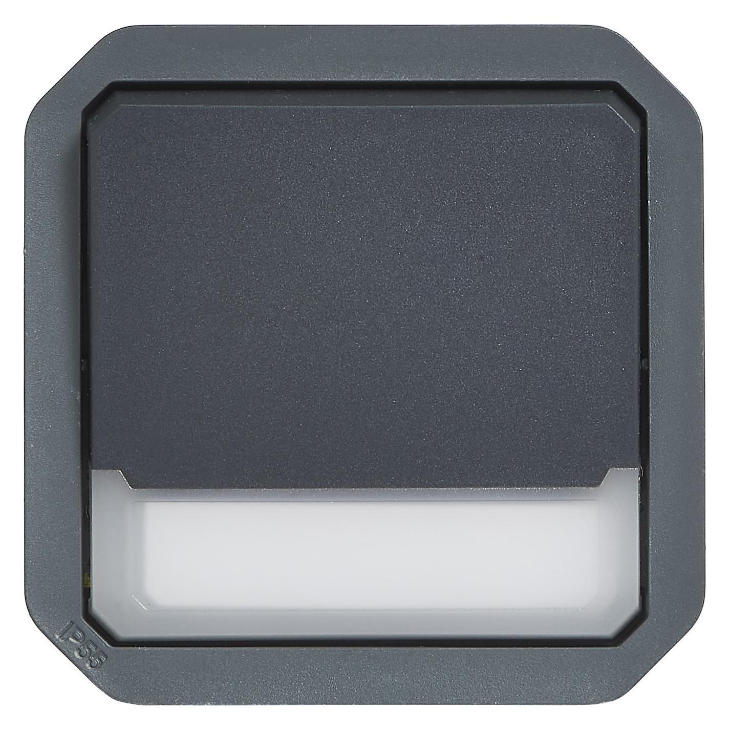 Legrand Plexo New Einsatz Taster Wechselkont beleuchtetes Beschriftungsfeld (069814L)