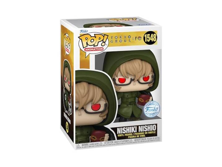 Funko Pop! Animatie: Tokyo Ghoul: Re - Nishiki Nishio - Tokyo Ghoul:Re - Vinyl figuur om te verzamelen - Cadeau-idee - Officiële Producten - Speelgoed voor Kinderen en Volwassenen - Anime Fans