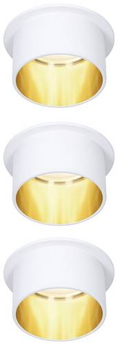 Paulmann 93381 LED-Einbauleuchte LED LED fest eingebaut 19.5W Weiß (matt), Gold