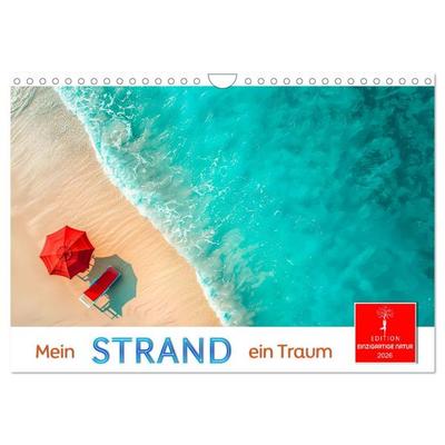 Mein Strand - ein Traum (Wandkalender 2026 DIN A4 quer), CALVENDO Monatskalender