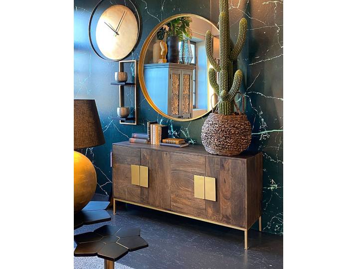 Buffet 147 x 75 x 43cm Marron