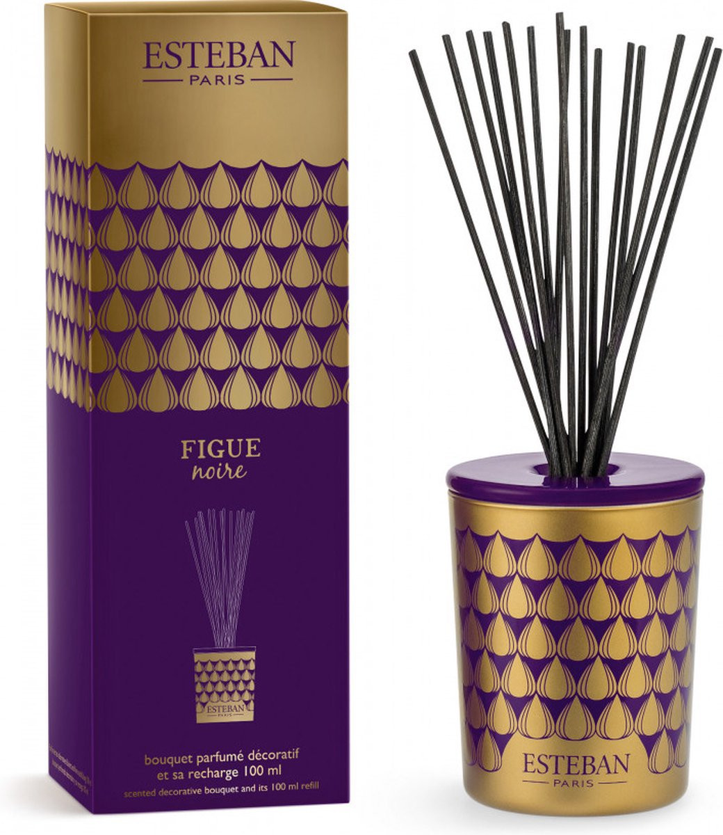 Esteban Classic Figue Noire Geurstokjes Decoratief 100 ml