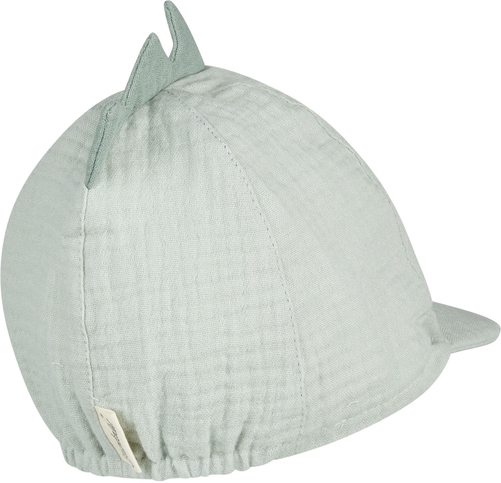 Sonnenhut STERNTALER "Schirmmütze Zacken", Jungen, Gr. 49, grün (blassgrün), Obermaterial: 100% Baumwolle CO(Bio). 100% Baumwolle CO(Bio). 100% Baumwolle CO(Bio). 100% Baumwolle CO(Bio). 100% Baumwolle CO(Bio)., Hüte Sonnenhut