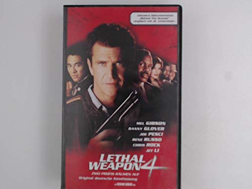 Richard Donner - Lethal Weapon 4 [VHS] - Preis vom 08.10.2026 07:26:42 h