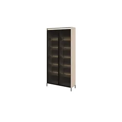 Vitrine inkl. Beleuchtung Trend , Maße (cm): B: 92 H: 196 T: 34.0