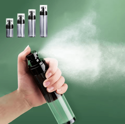 Inspire Picks Portable Ultra Fine Mist Spray Bottle For Travel & Daily Skincare (30100ml) light Grey 80ml